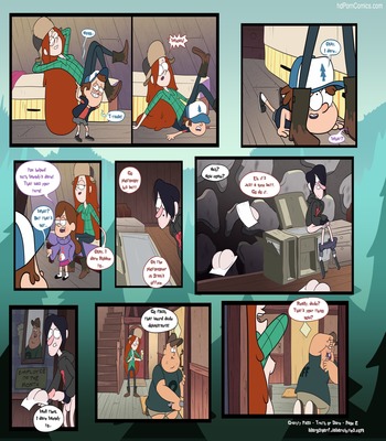 Gravity falls- truth or dare3 free sex comic